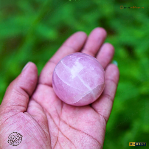 Rose Quartz Sphere Ball – Love, Harmony, Emotional Healing!