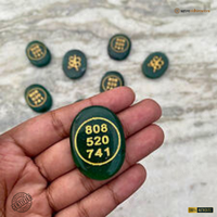 Green Jade Zibu Coin