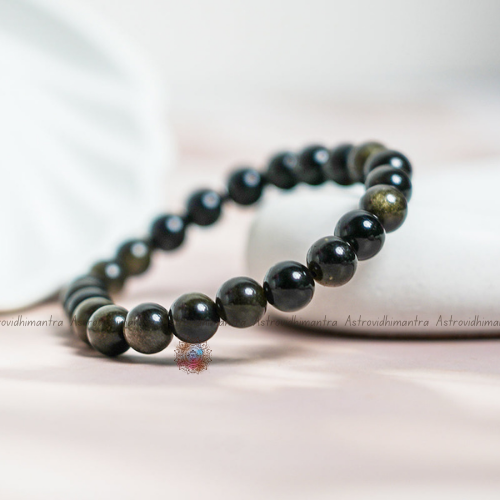 Golden Obsidian Bracelet