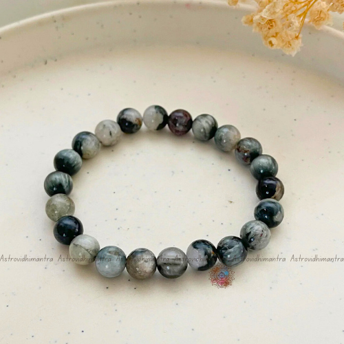 Cat’s Eye Bracelet - Grey & Black