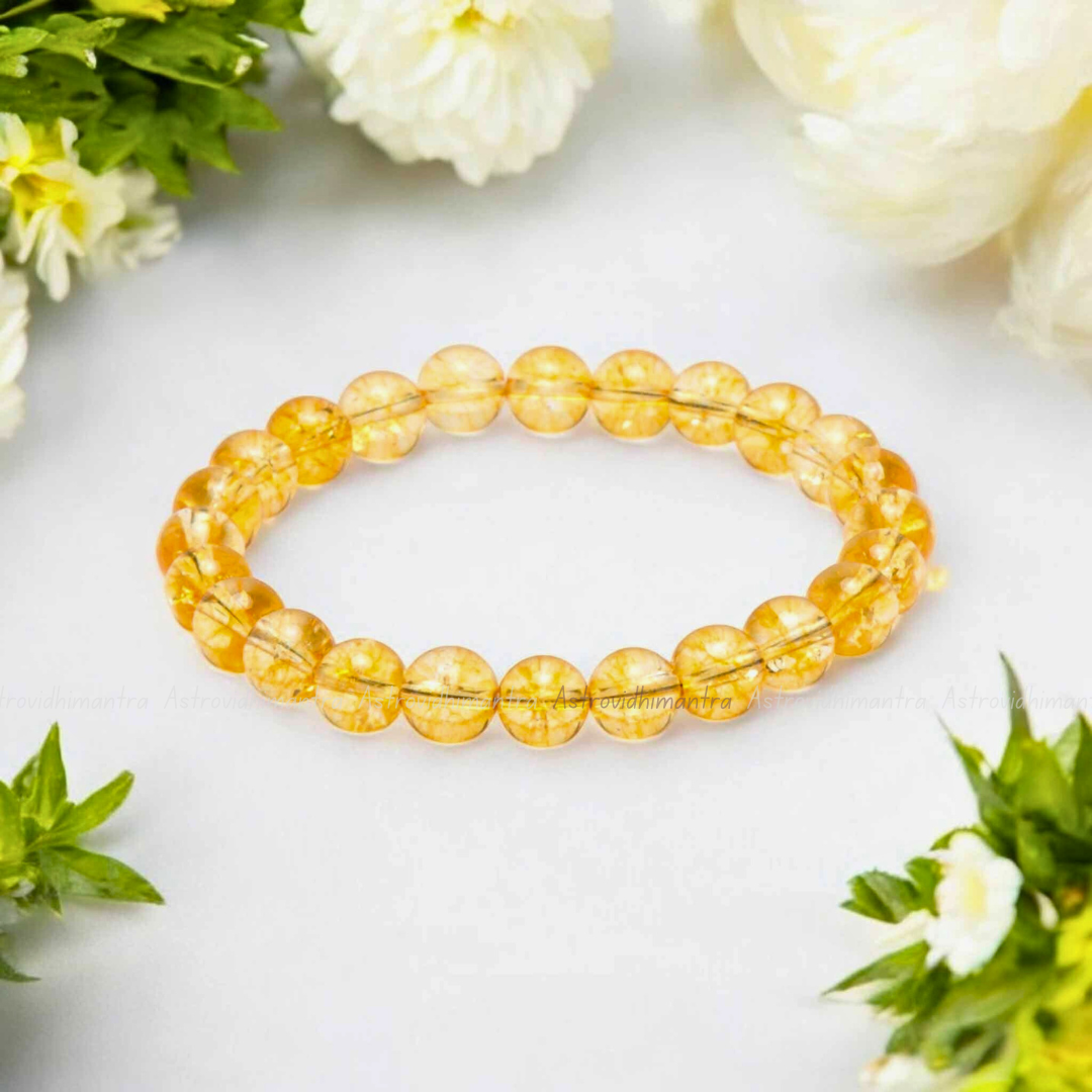 Citrine Crystal Bracelet