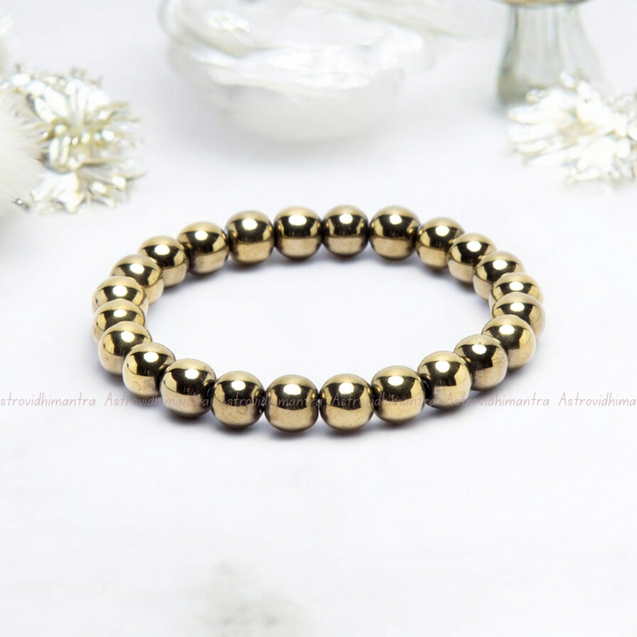 Pyrite Bracelet (Golden Polished)