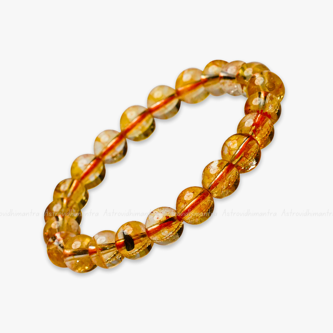 Citrine Crystal Bracelet