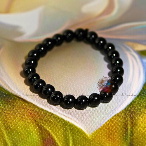 Black Tourmaline Crystal Bracelet
