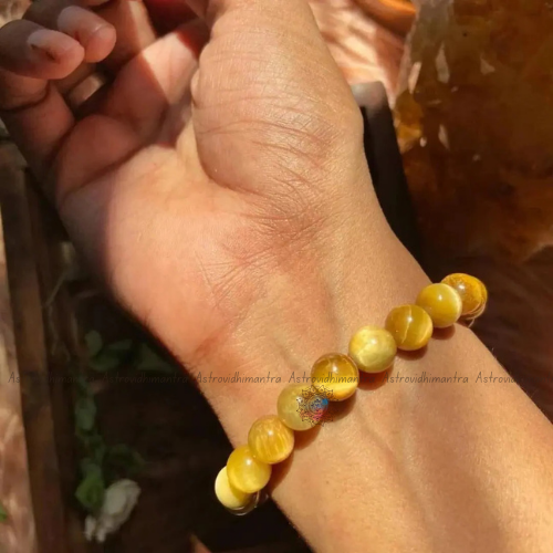 Cat’s Eye Bracelet - Yellow