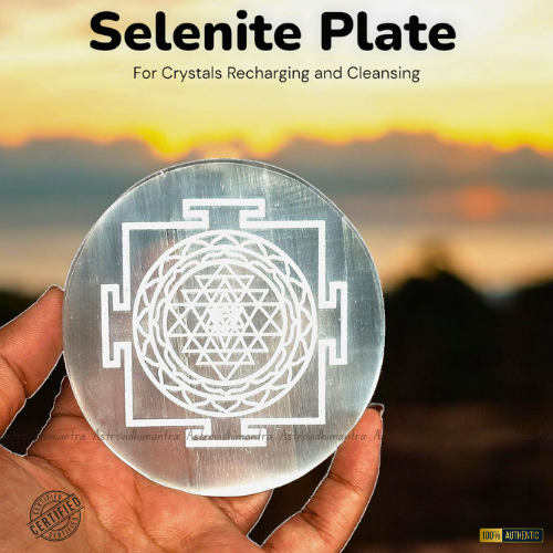 Selenite Plate (Charging Plate)