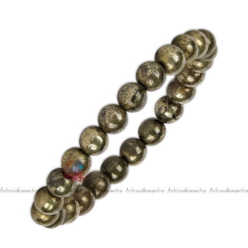 Pyrite Bracelet - Raw Pyrite Unpolished
