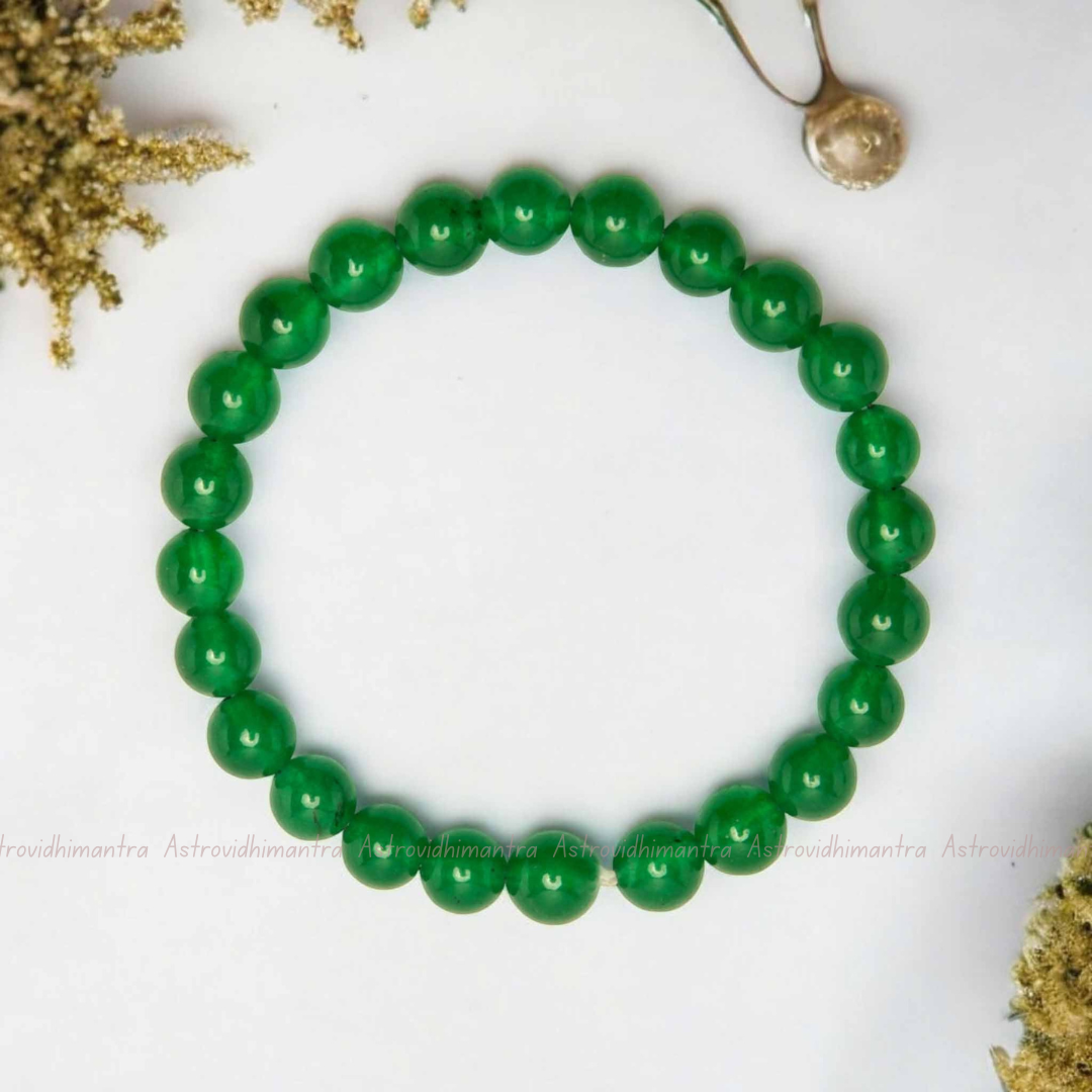 Green Jade Crystal Bracelet