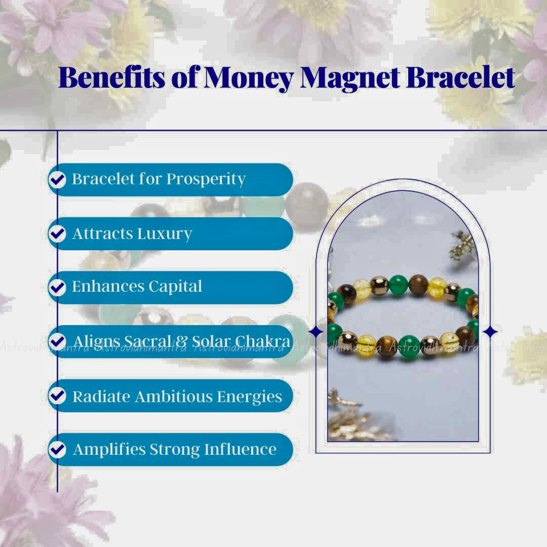 Money Magnet Crystal Bracelet