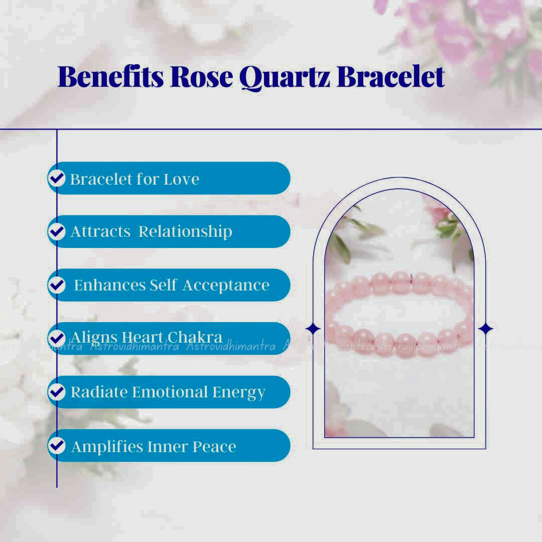 Rose Quartz Bracelet