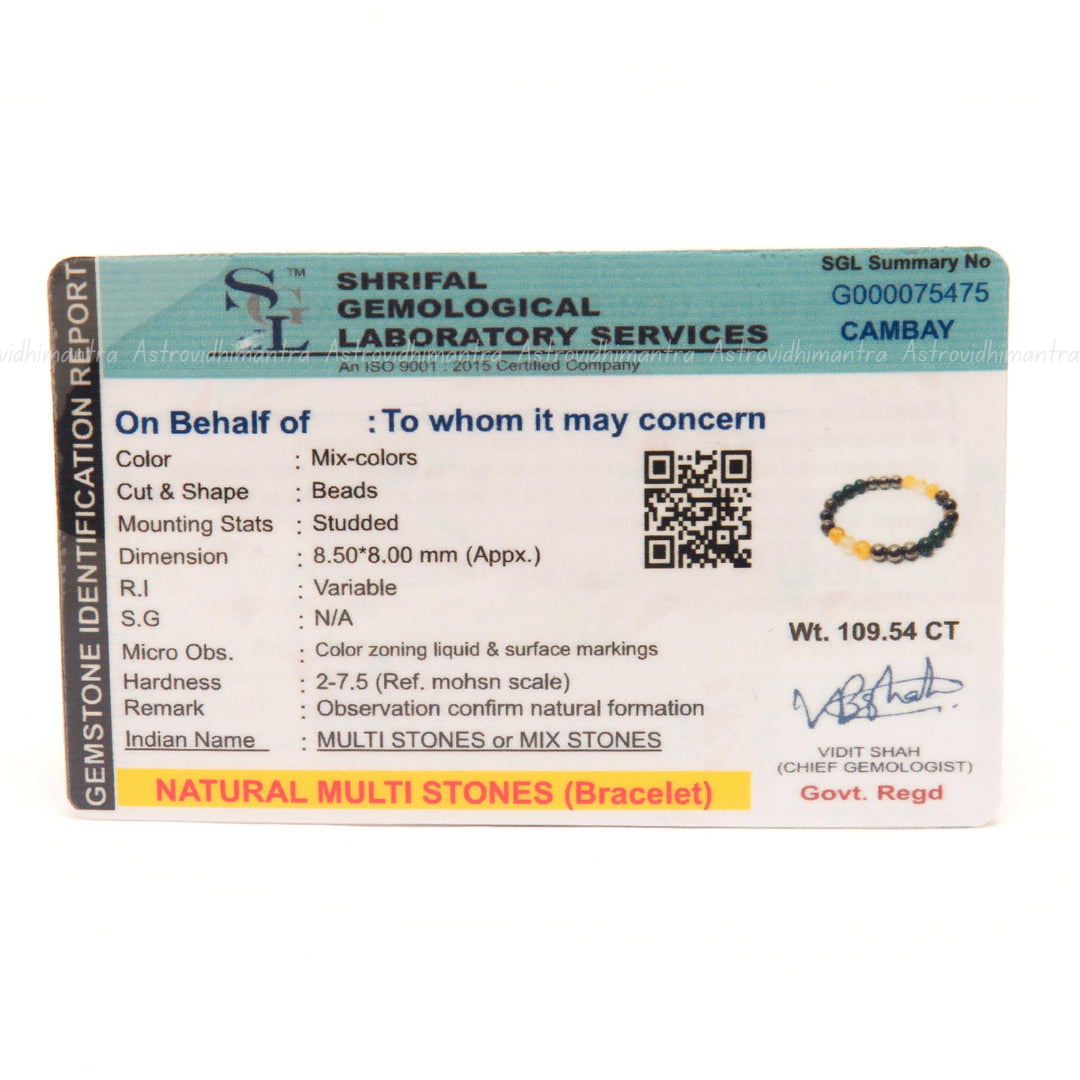 Triple Protection Crystal Bracelet