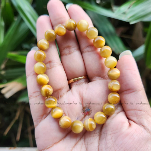 Cat’s Eye Bracelet - Yellow