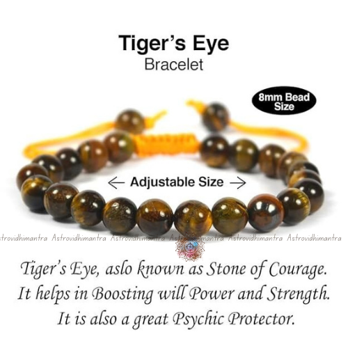 Tiger Eye Bracelet - Adjustable