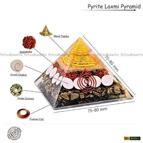 Pyrite Lakshmi Pyramid