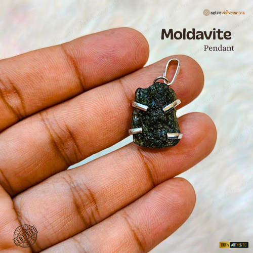 Moldavite Pendant