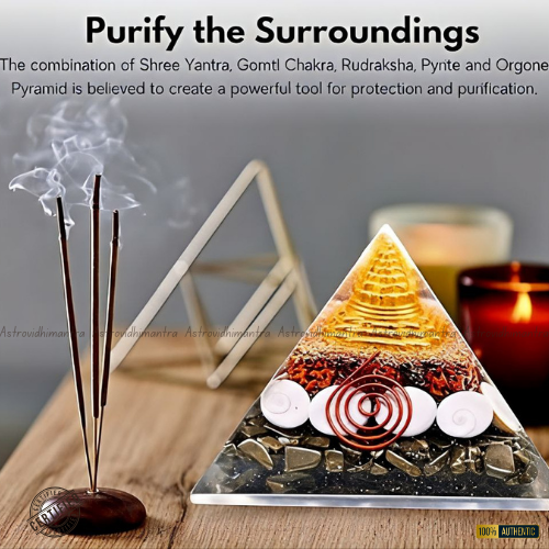 Pyrite Lakshmi Pyramid