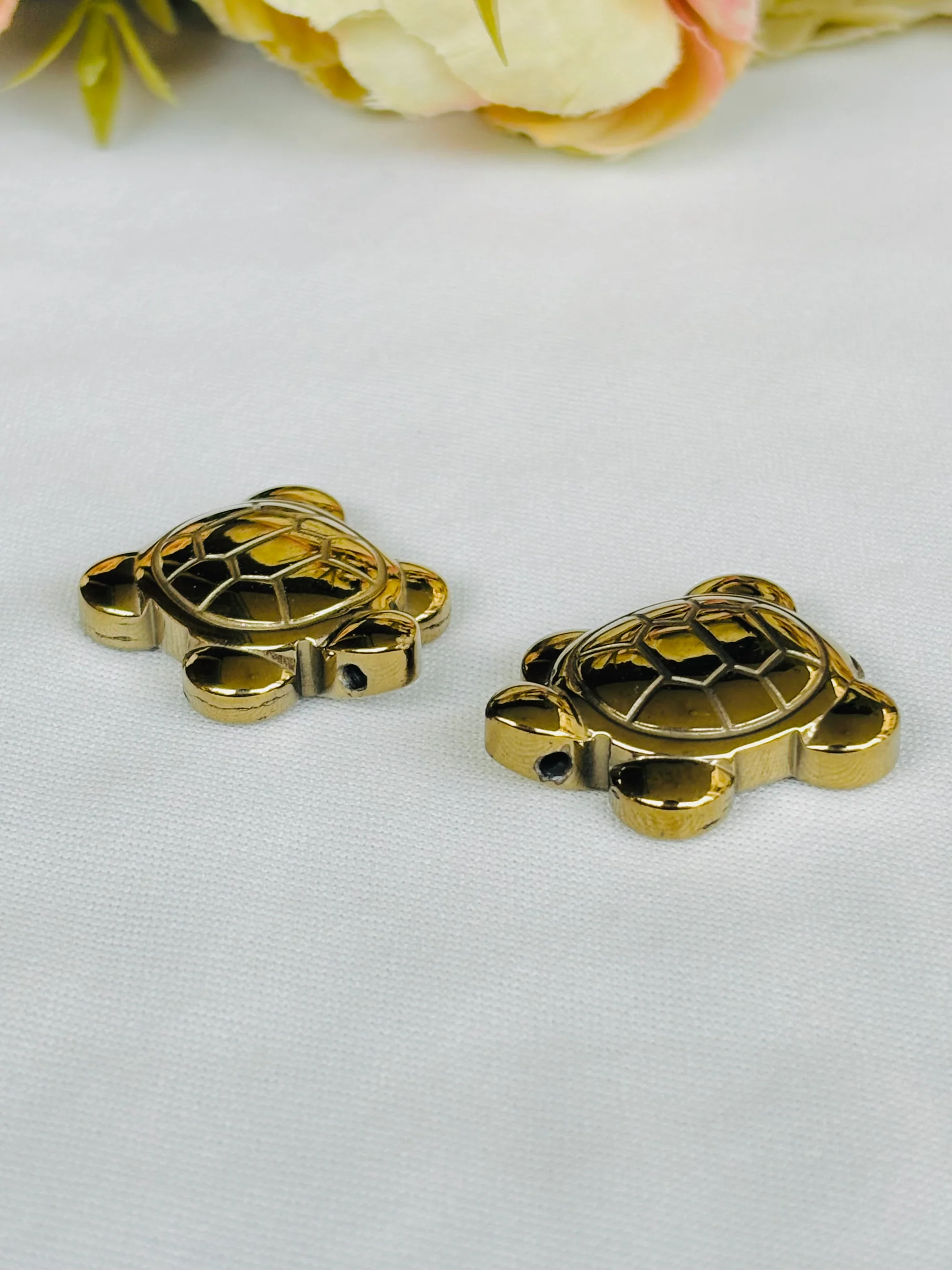 Money Magnet Pyrite Turtle (2Pcs)