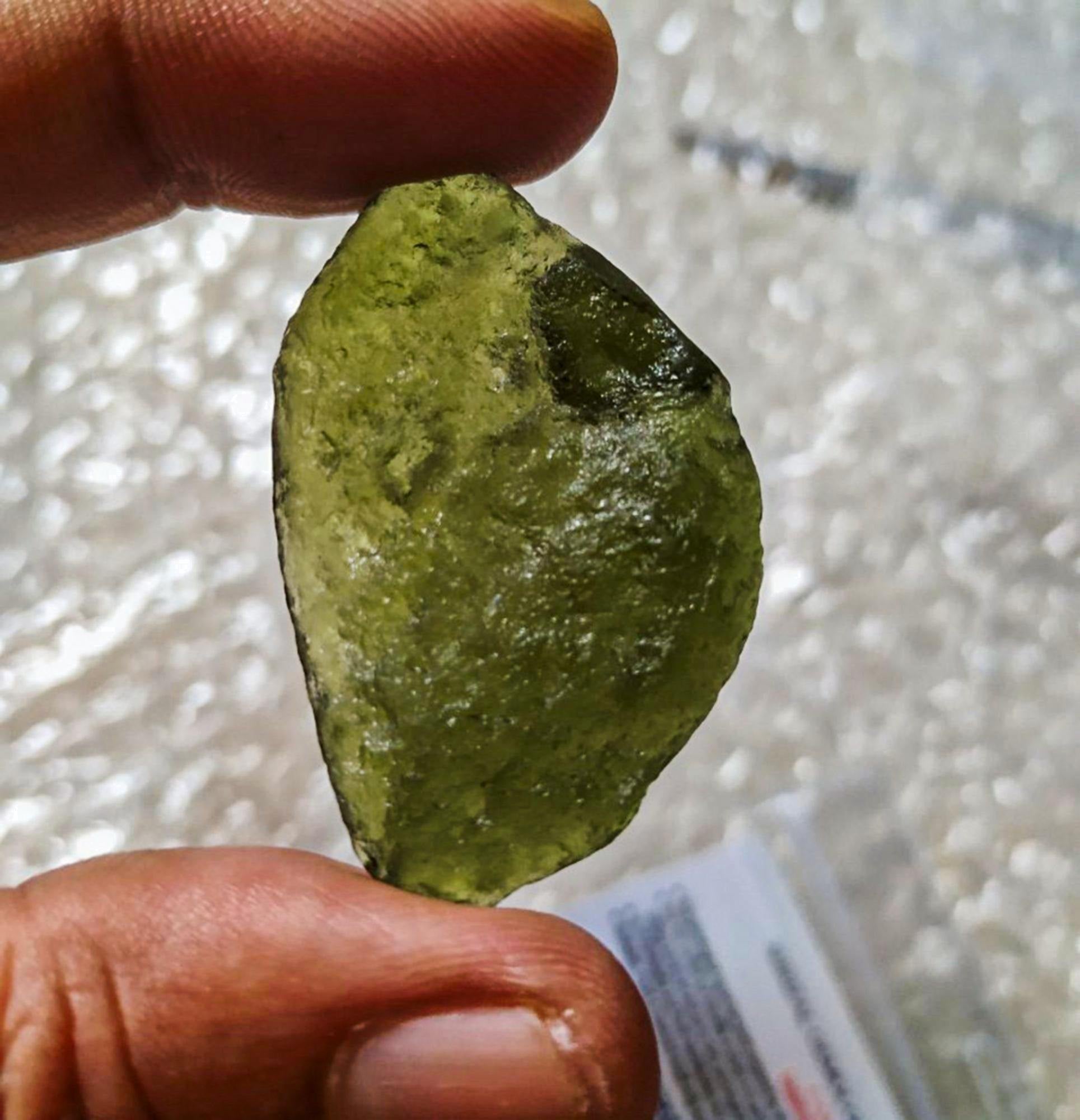 Moldavite Pendant