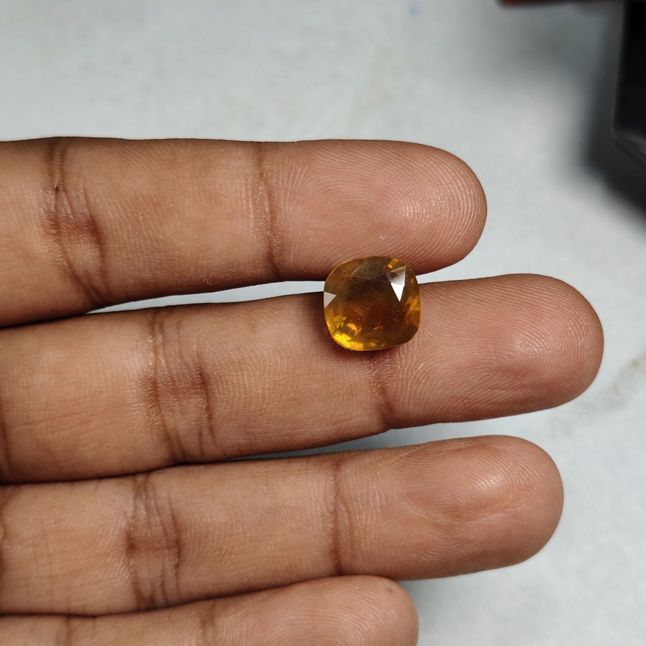 Yellow Sapphire (Pukhraj) 8.46 Carats