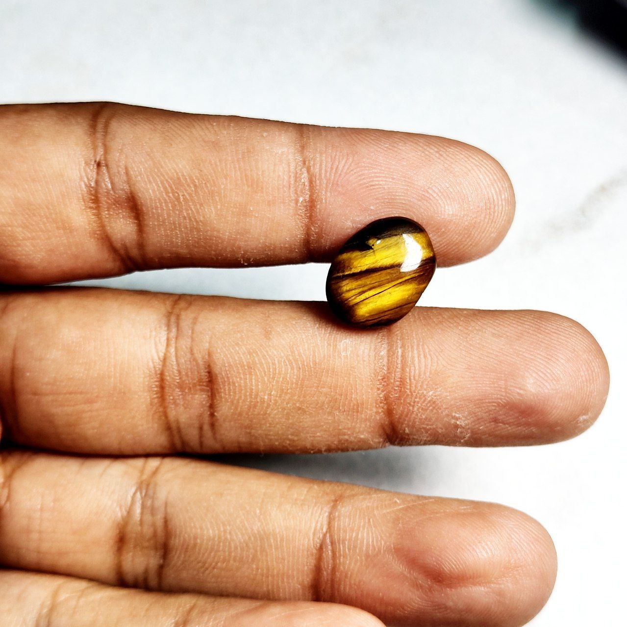 Tiger Eye Stone - 7.48 Carats